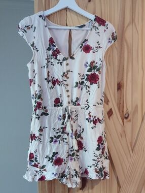 Floral Short Romper - American Eagle